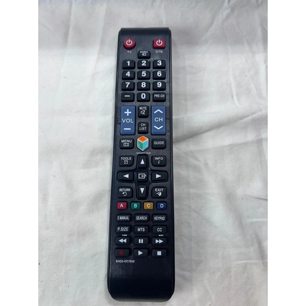 Samsung BN59-01178W Smart TV Remote Control Black‎ Replacement BN5901178W